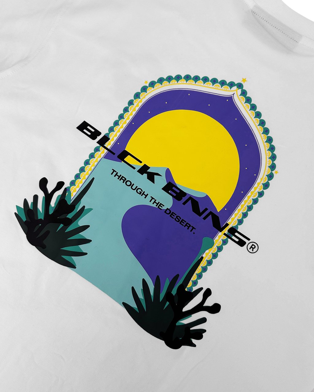Black Bananas Kids Passage T-shirt Wit