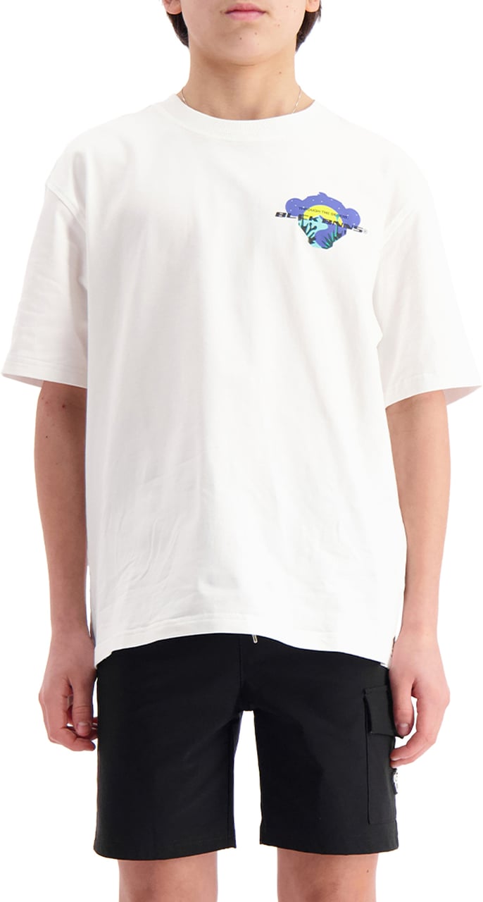 Black Bananas Kids Passage T-shirt Wit