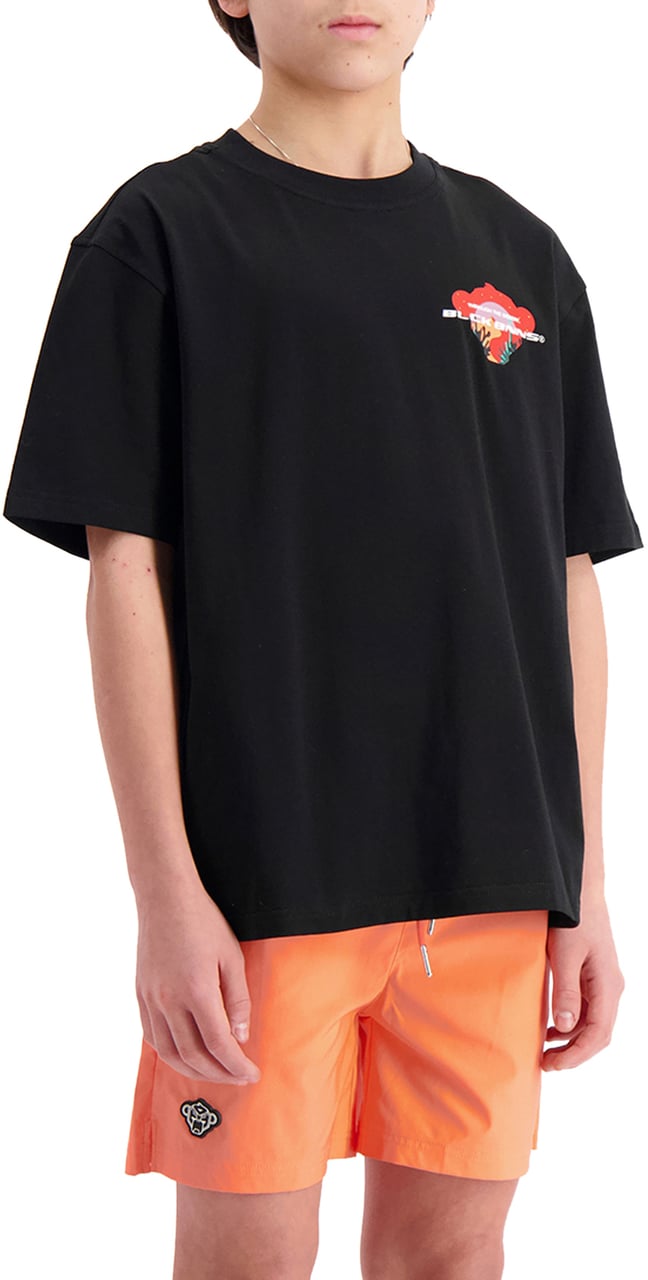 Black Bananas Kids Passage T-shirt Zwart