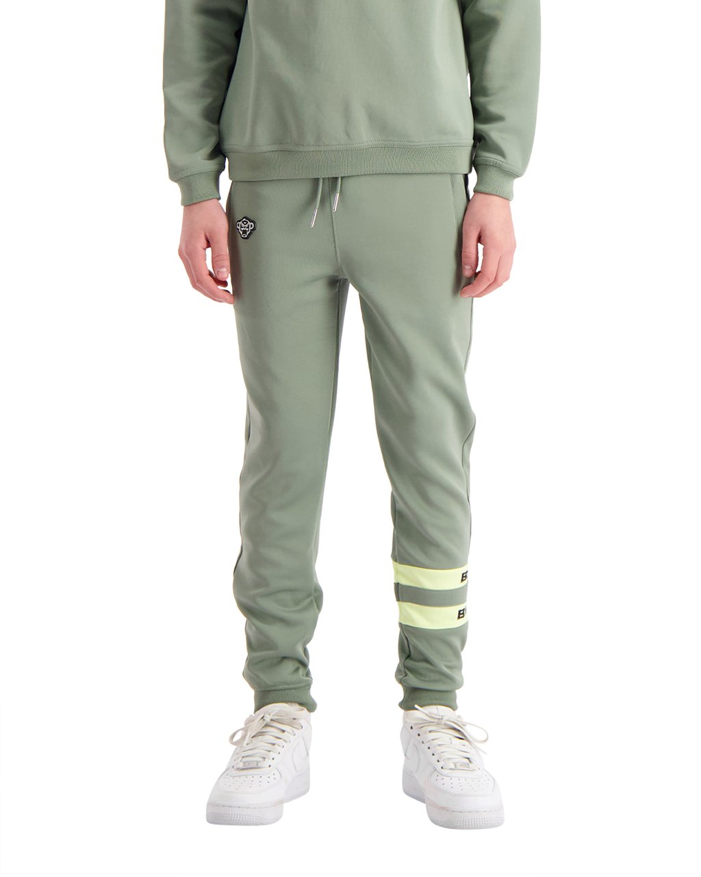 Black Bananas Kids Limit Trackpants Groen