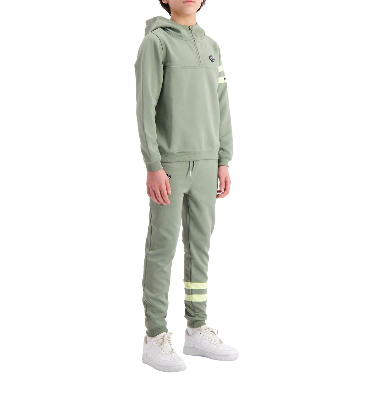 Black Bananas Kids Limit Trackpants Groen