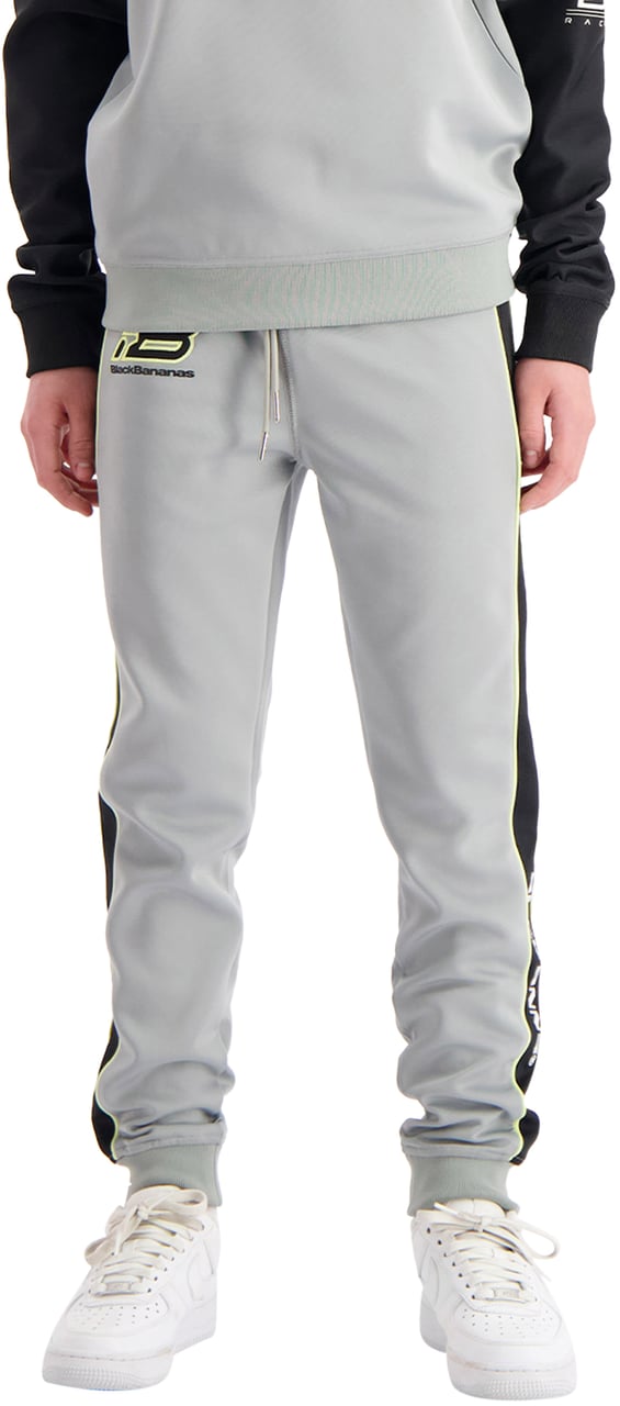 Black Bananas Kids Race Trackpants Grijs