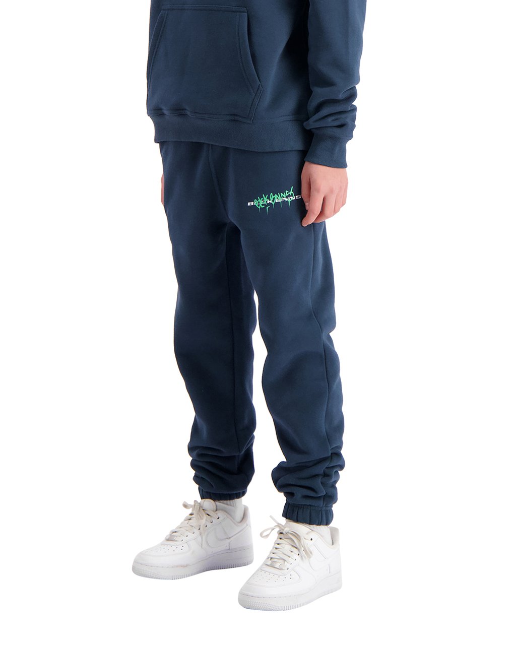 Black Bananas Kids Sprayed Sweatpants Blauw