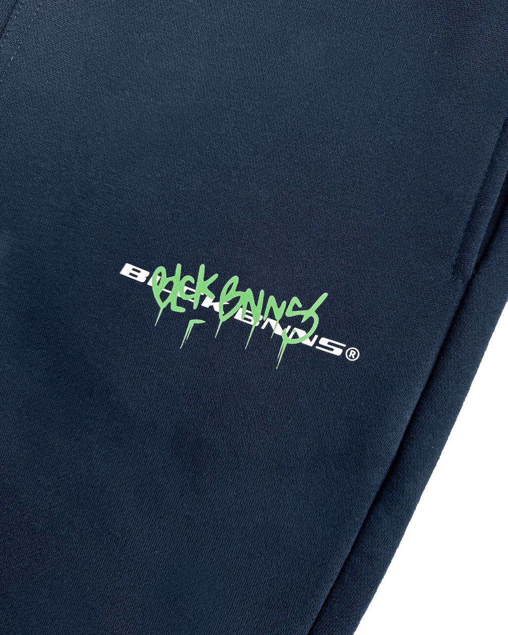 Black Bananas Kids Sprayed Sweatpants Blauw
