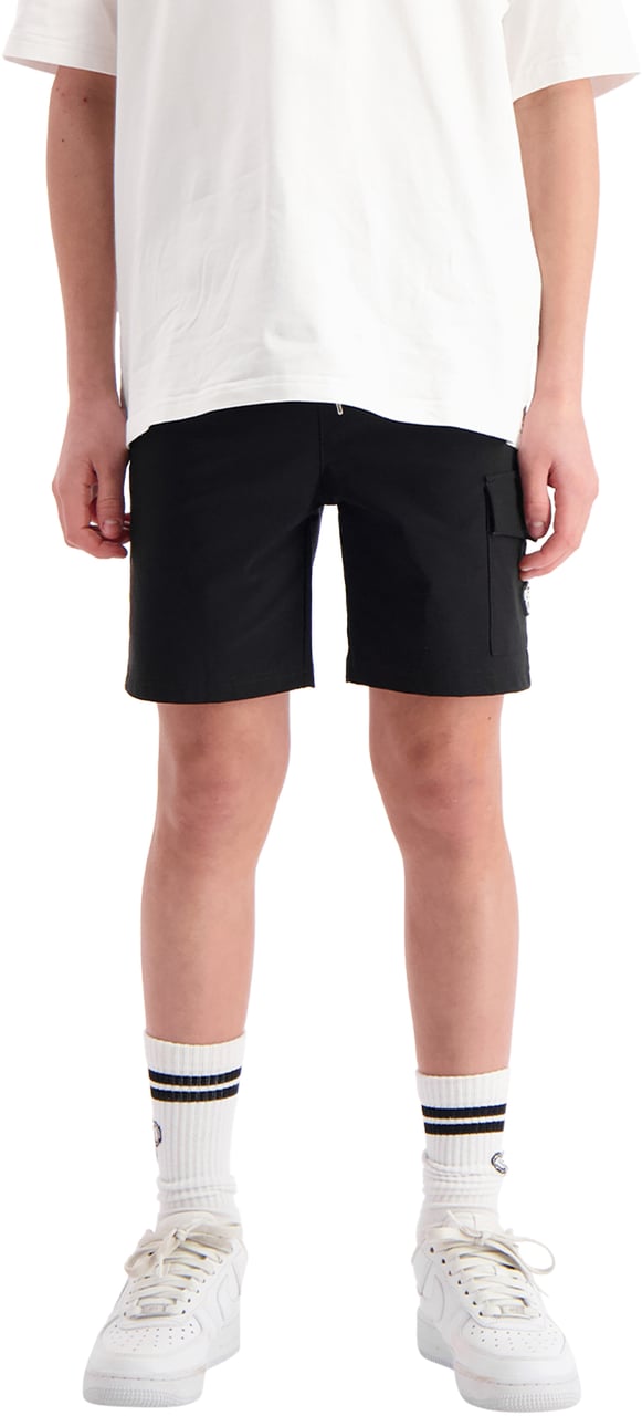 Black Bananas Kids Cargo Shorts Zwart