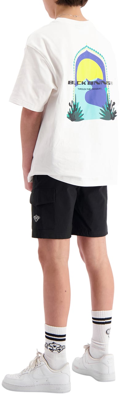 Black Bananas Kids Cargo Shorts Zwart
