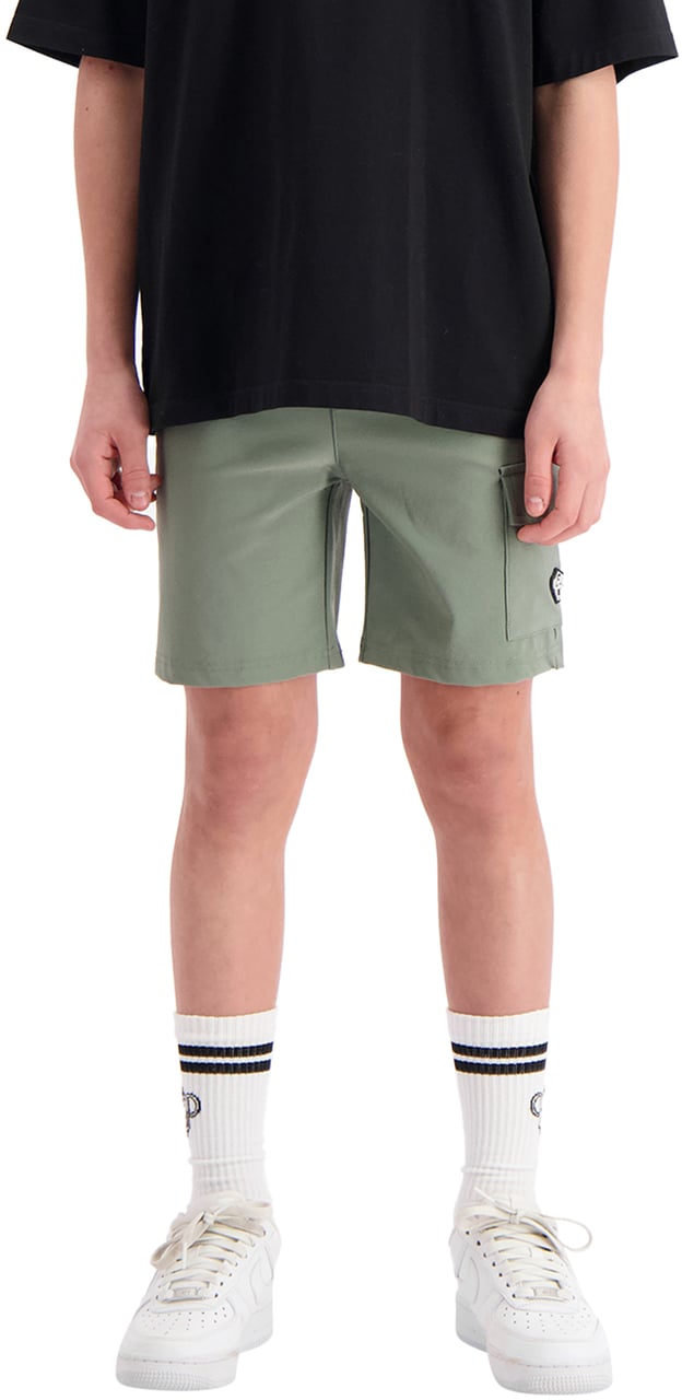 Black Bananas Kids Cargo Shorts Groen