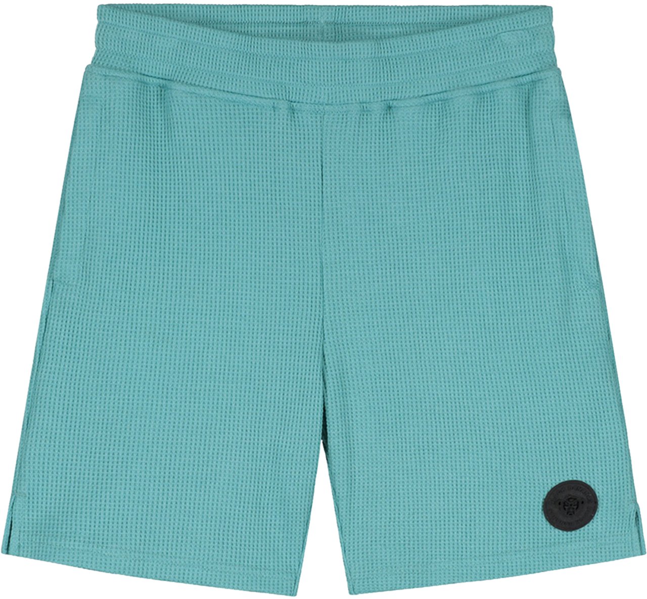 Black Bananas Kids Waffle Shorts Groen