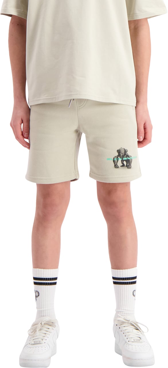 Black Bananas Kids 3d Convoy Sweatshorts Grijs