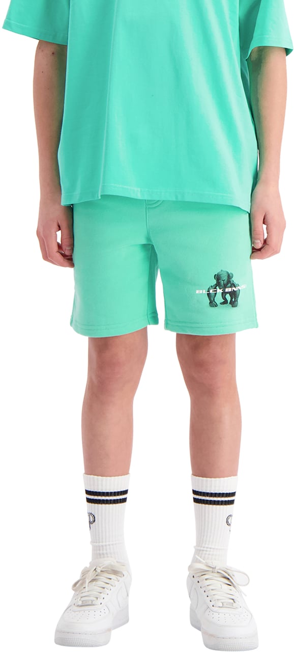 Black Bananas Kids 3d Convoy Sweatshorts Groen