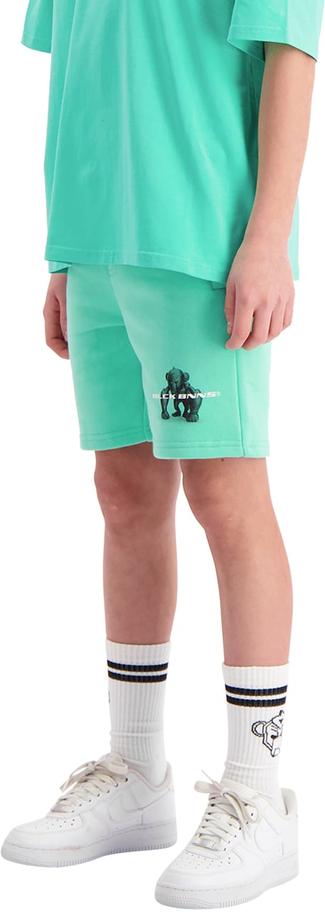 Black Bananas Kids 3d Convoy Sweatshorts Groen