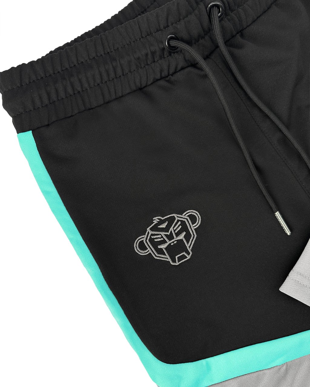 Black Bananas Kids Football Shorts Zwart