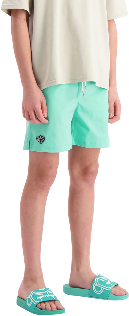 Black Bananas Kids Luck Swimshorts Groen
