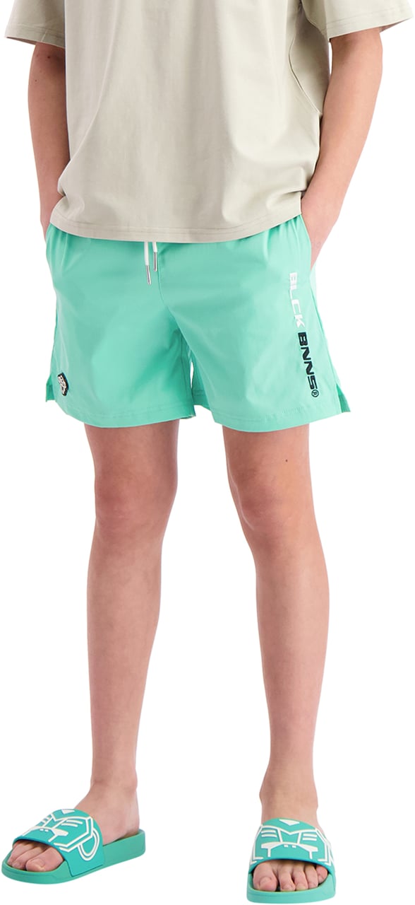 Black Bananas Kids Luck Swimshorts Groen