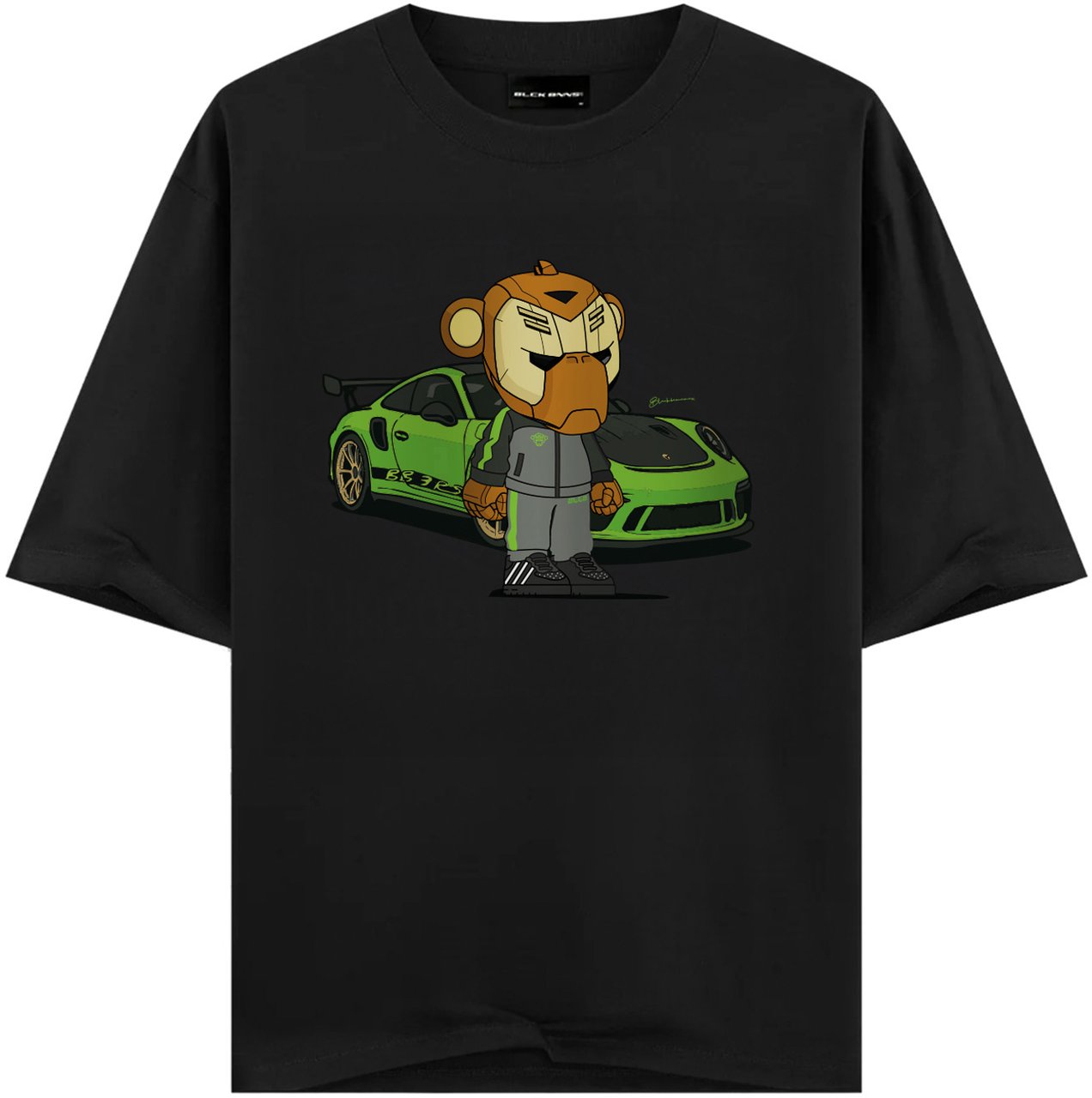 Black Bananas Kids Bb3 Rs T-shirt Zwart