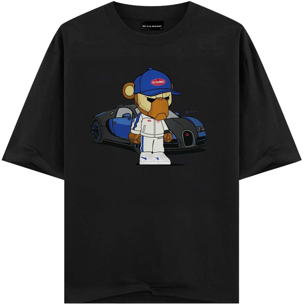 Black Bananas Kids Bbugatty T-shirt Zwart