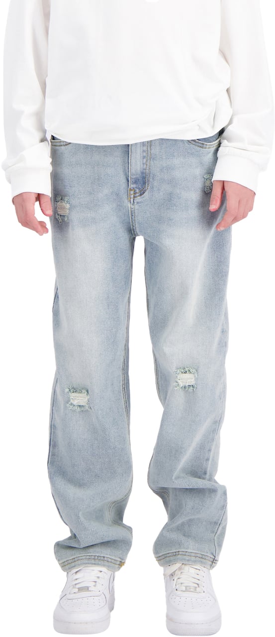 Black Bananas Kids Laser Denim Blauw