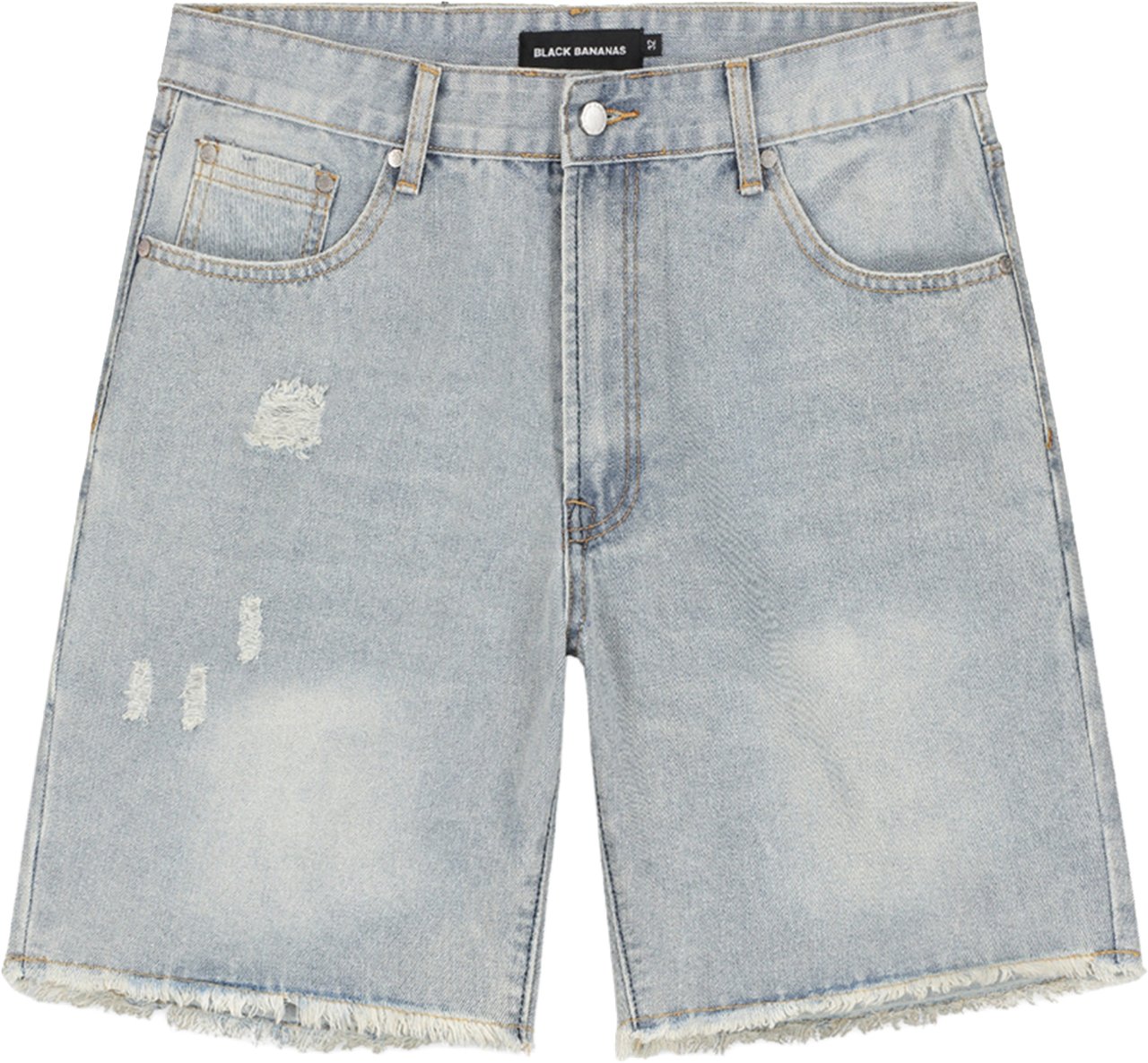 Black Bananas CUT OFF  DENIM SHORTS Lichtblauw