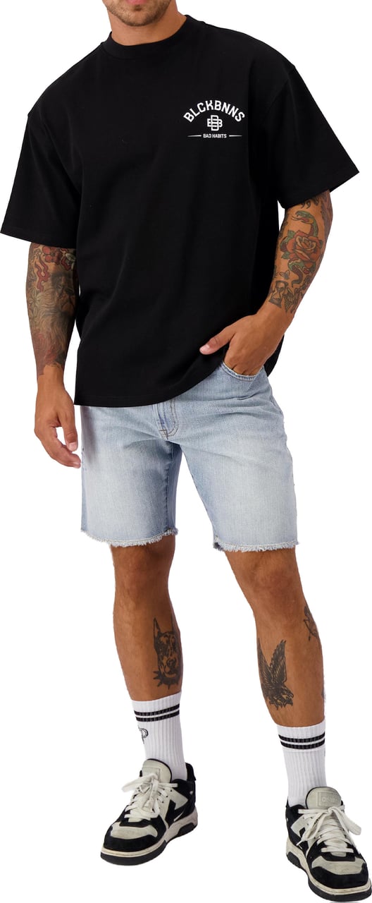 Black Bananas CUT OFF  DENIM SHORTS Lichtblauw