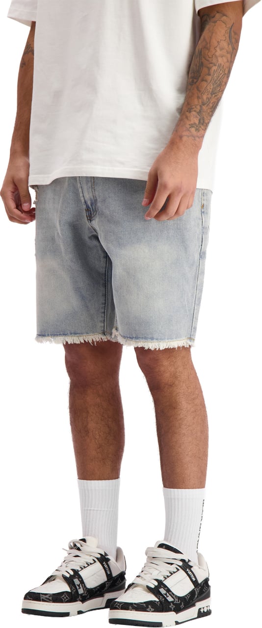 Black Bananas CUT OFF  DENIM SHORTS Lichtblauw