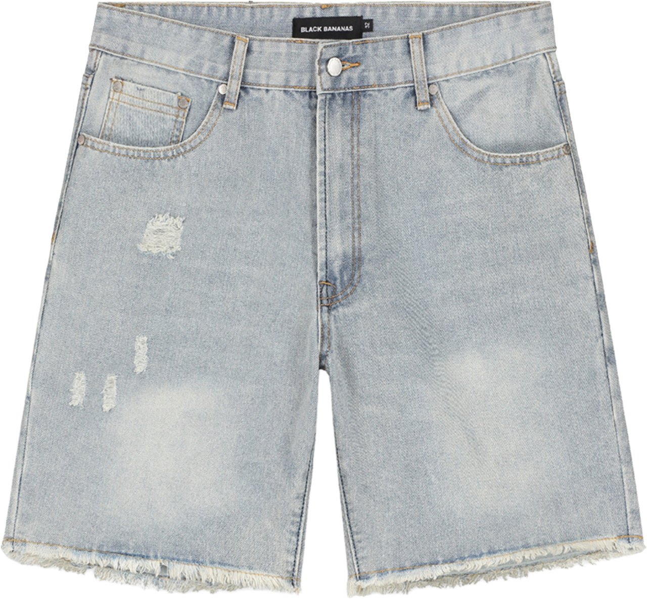 Black Bananas CUT OFF  DENIM SHORTS Lichtblauw