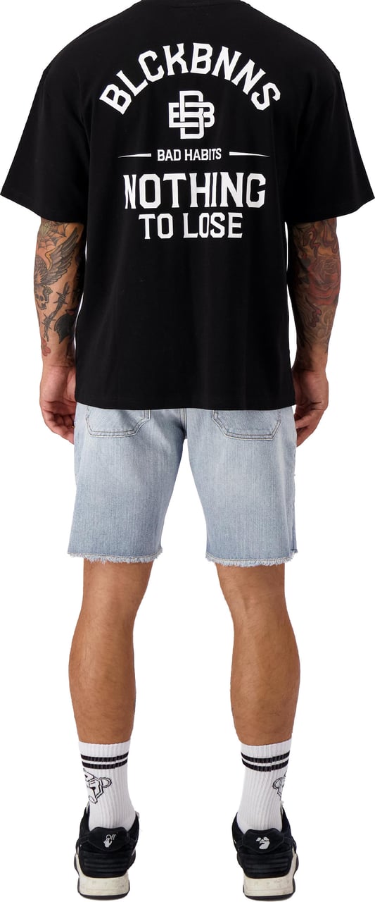 Black Bananas CUT OFF  DENIM SHORTS Lichtblauw