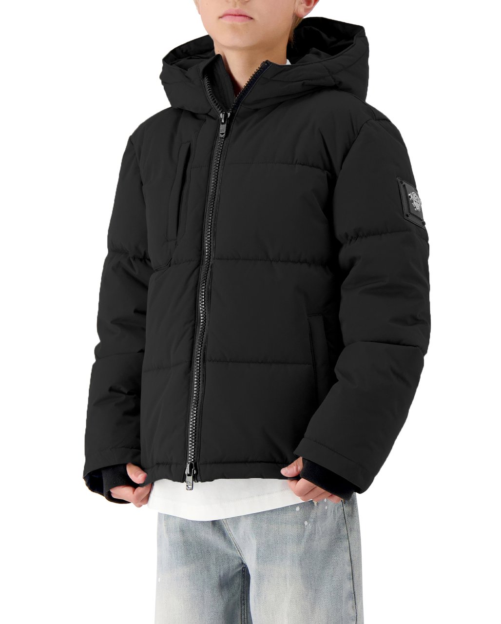 Black Bananas Jr. Sonik Plate Jacket Zwart