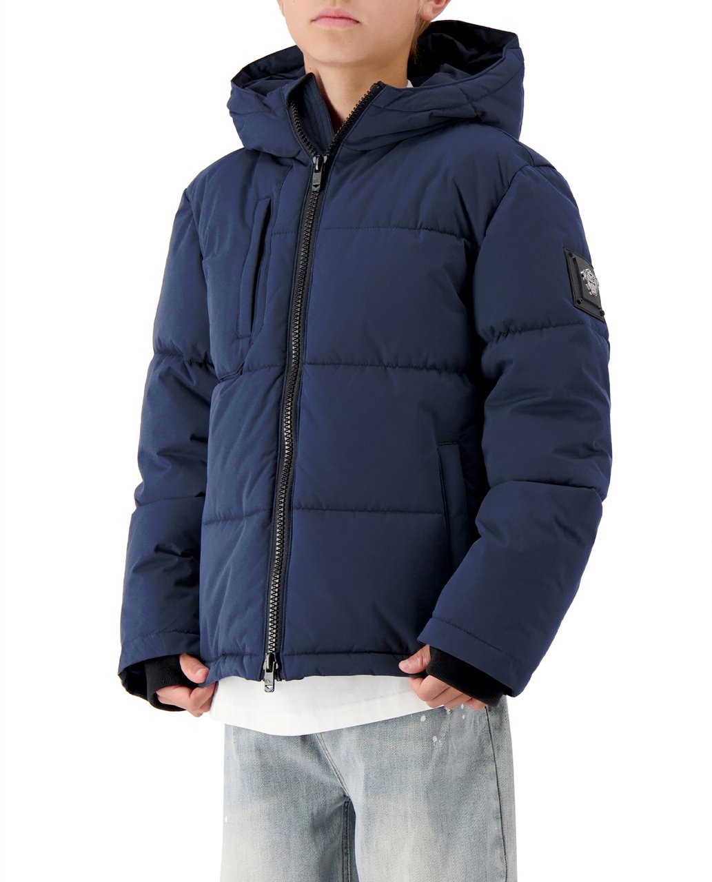 Black Bananas Jr. Sonik Plate Jacket Blauw