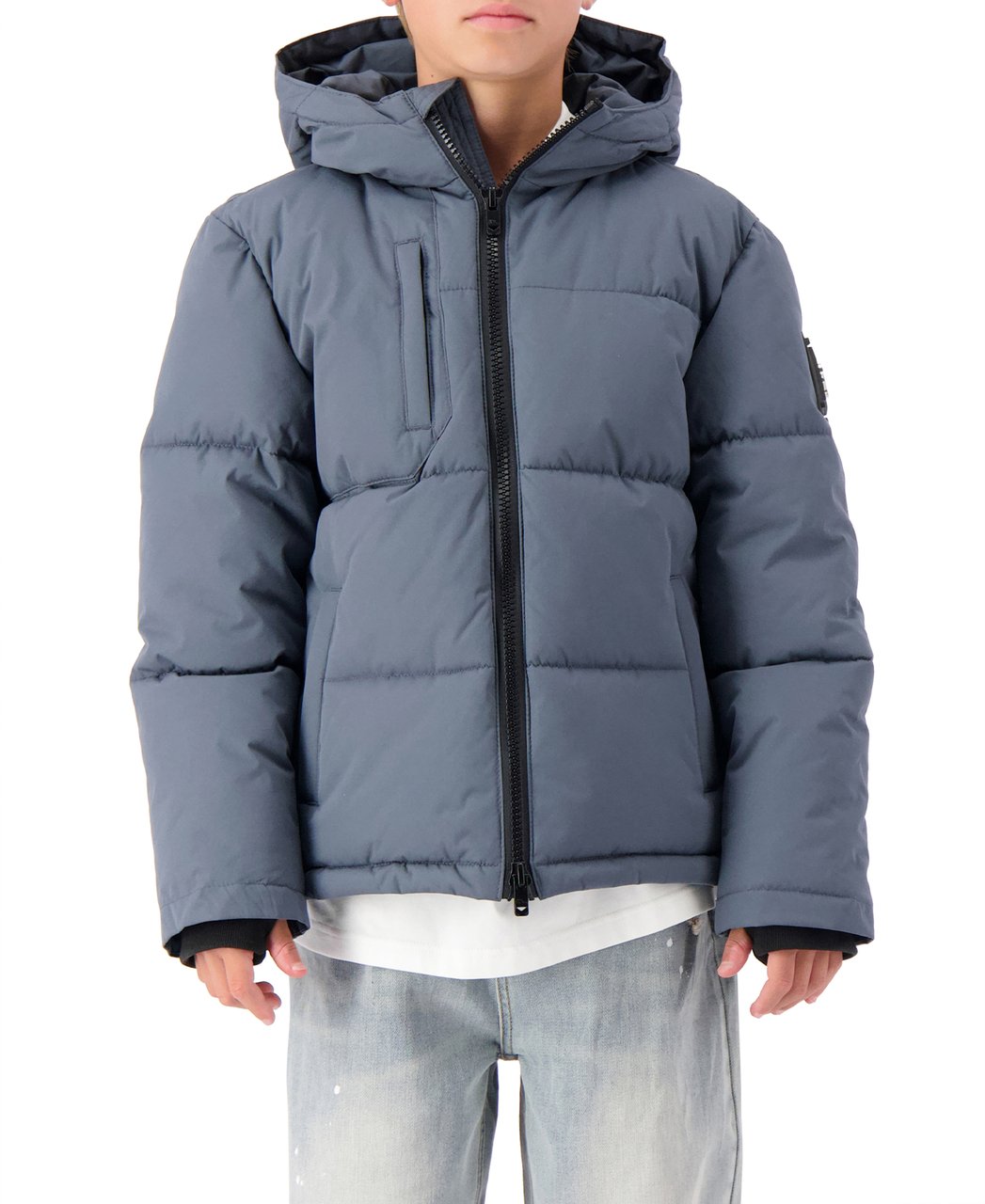 Black Bananas Jr. Sonik Plate Jacket Grijs