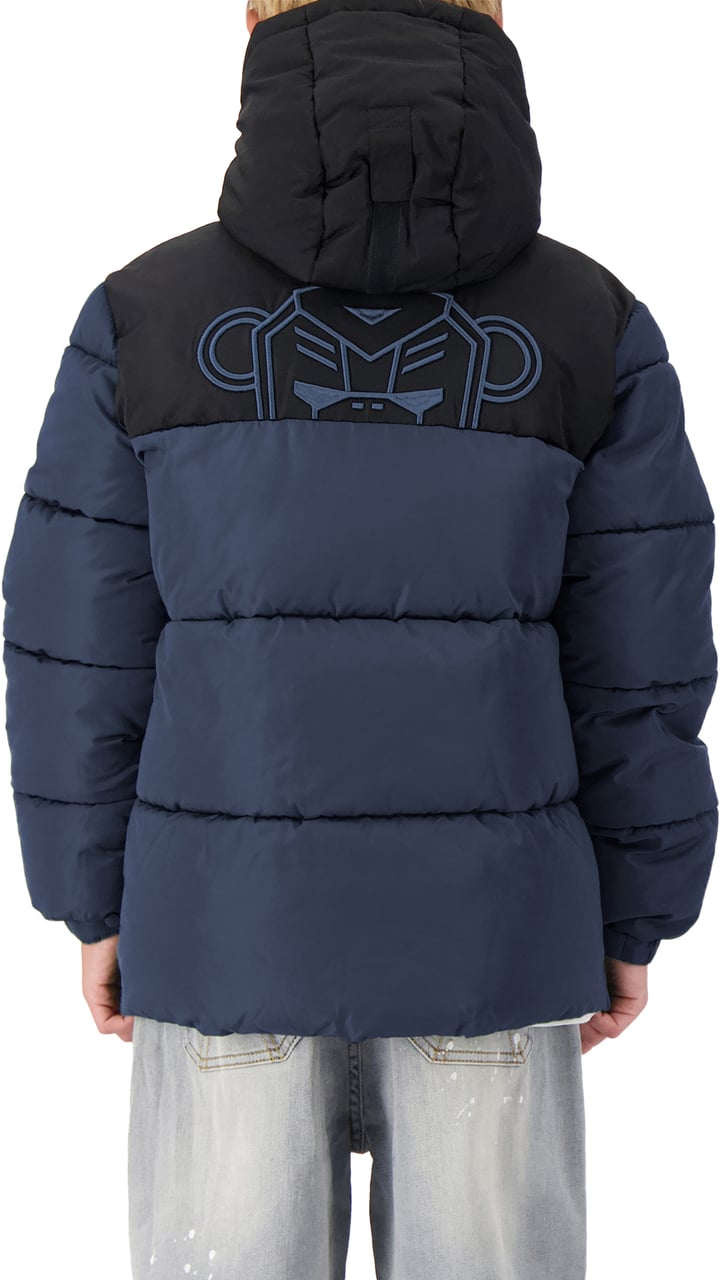 Black Bananas Jr. Peek Puffer Jacket Blauw