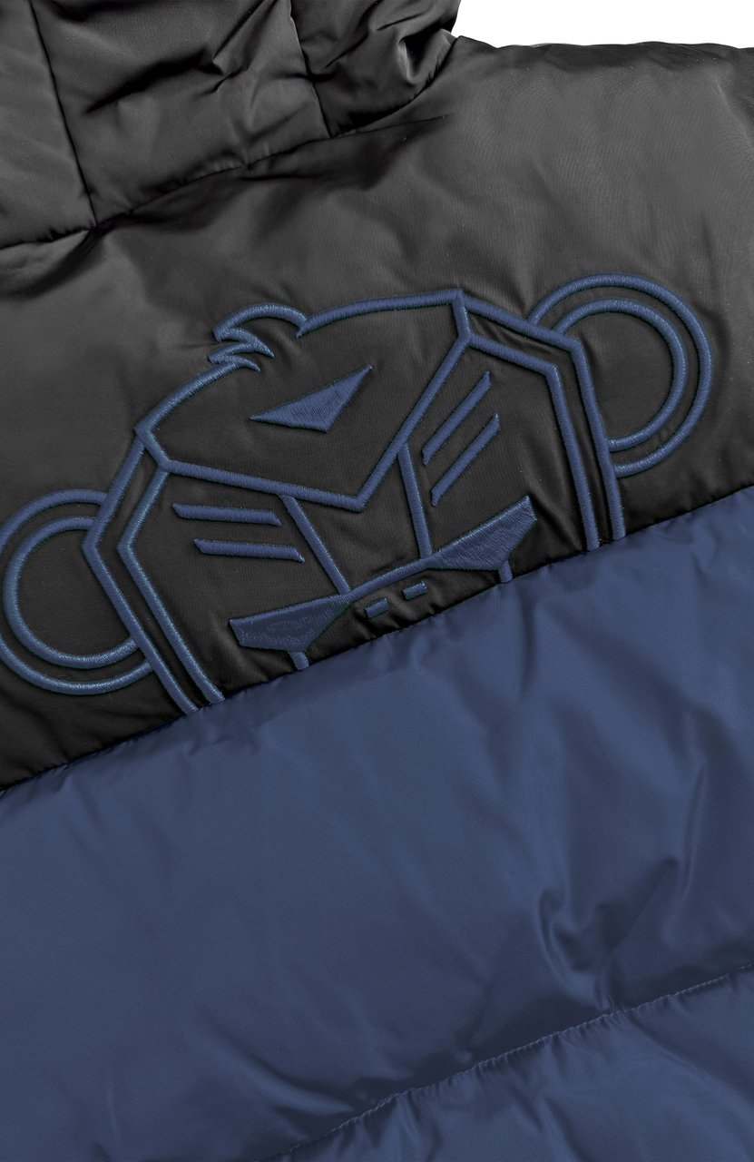 Black Bananas Jr. Peek Puffer Jacket Blauw