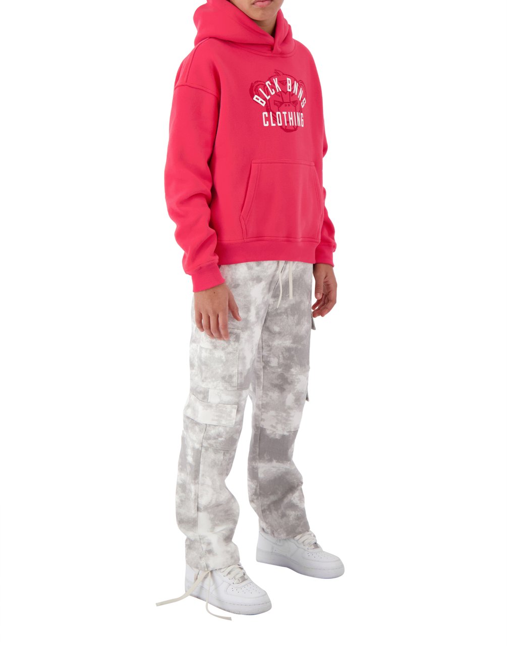 Black Bananas Jr. Arch Convoy Hoodie Rood
