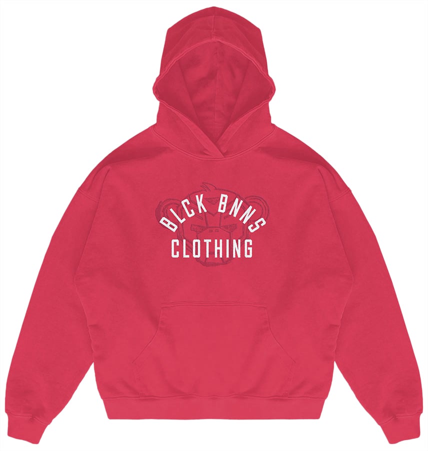 Black Bananas Jr. Arch Convoy Hoodie Rood