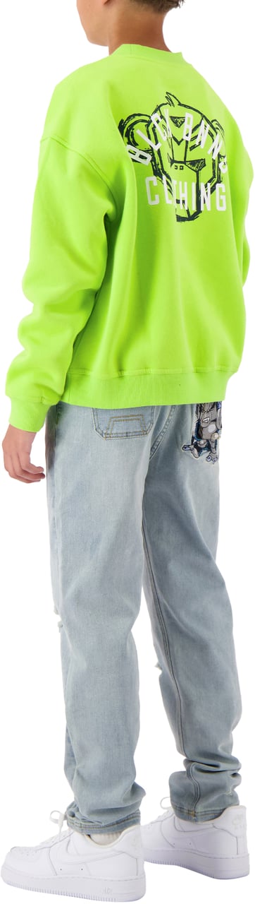 Black Bananas Jr. Arch Convoy 2.0 Crewneck Geel