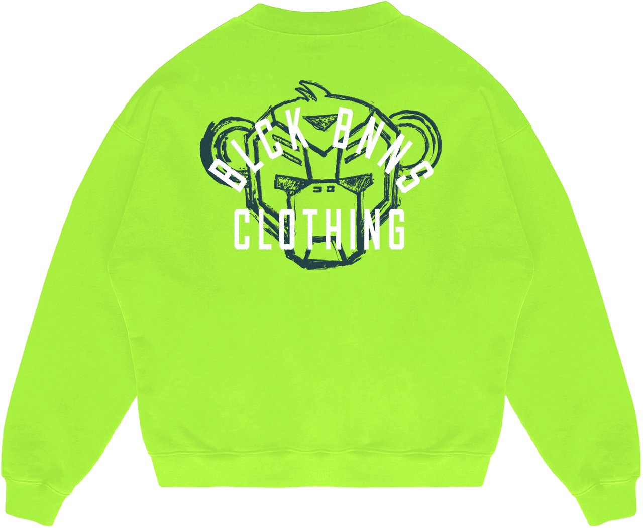 Black Bananas Jr. Arch Convoy 2.0 Crewneck Geel