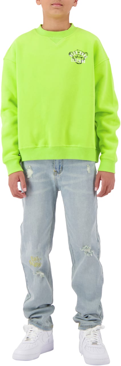 Black Bananas Jr. Arch Convoy 2.0 Crewneck Geel