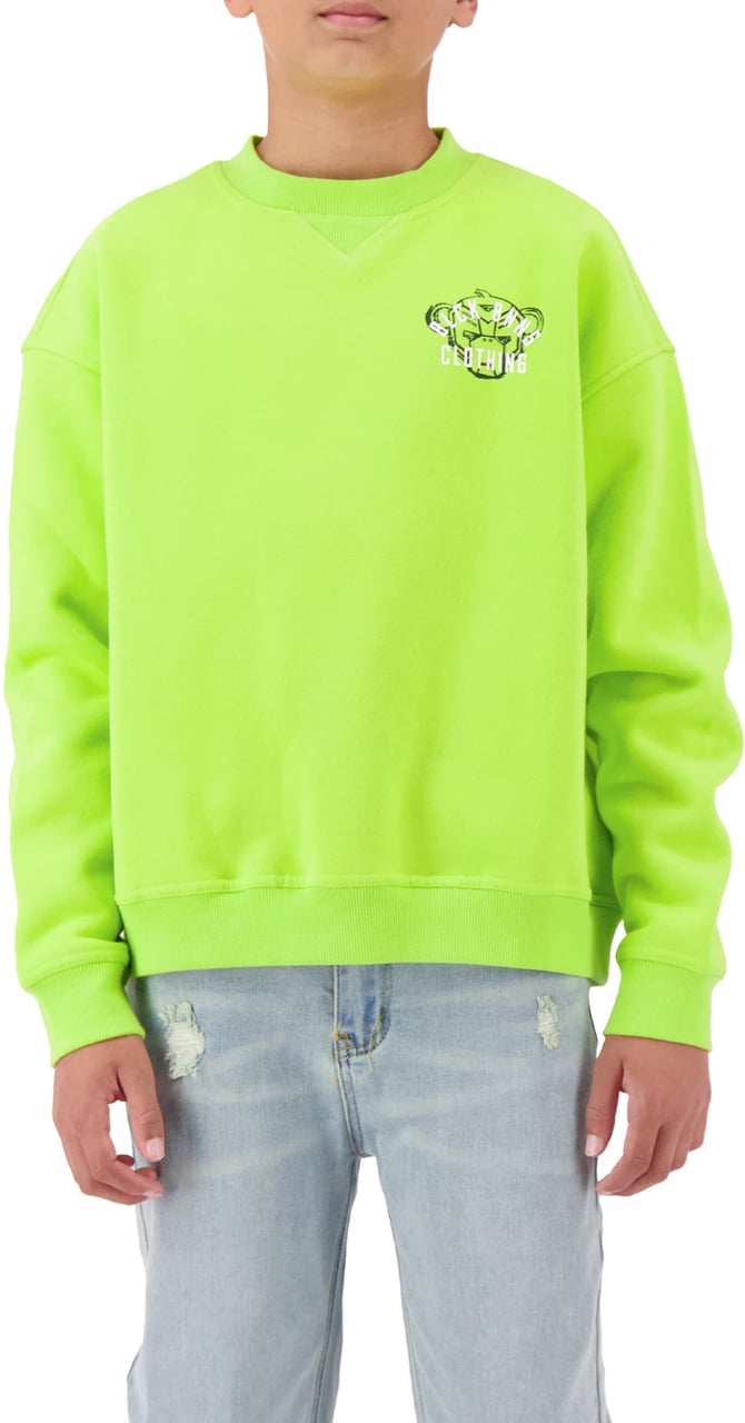 Black Bananas Jr. Arch Convoy 2.0 Crewneck Geel