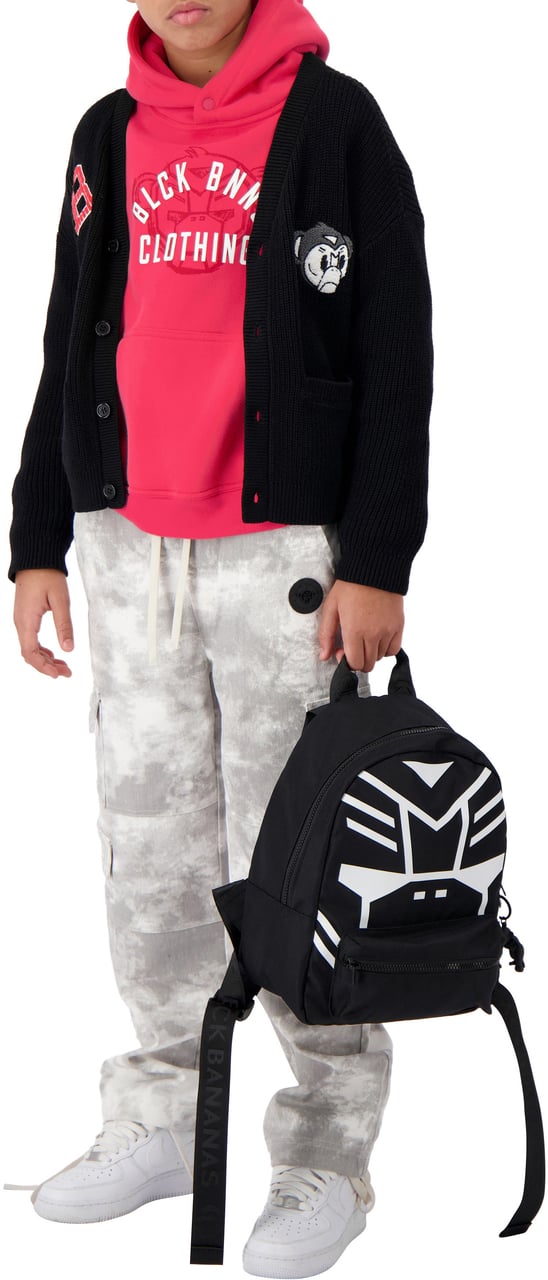 Black Bananas Jr. Convoy Cardigan Zwart