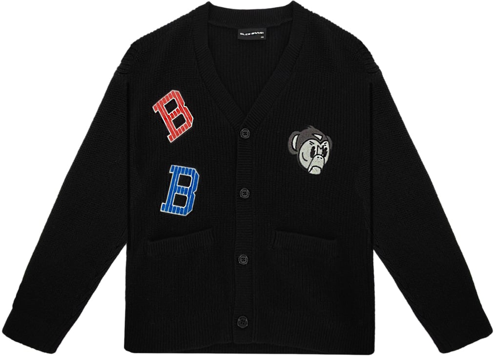 Black Bananas Jr. Convoy Cardigan Zwart