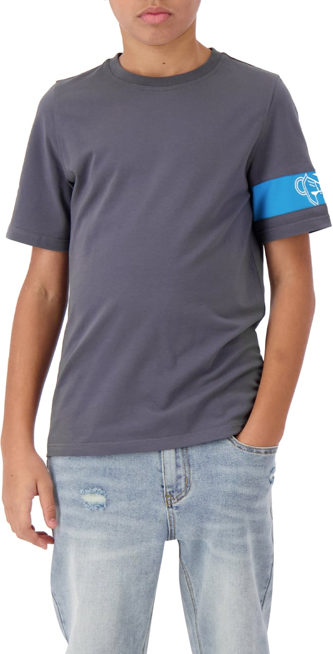 Black Bananas Jr. Commander T-shirt Grijs