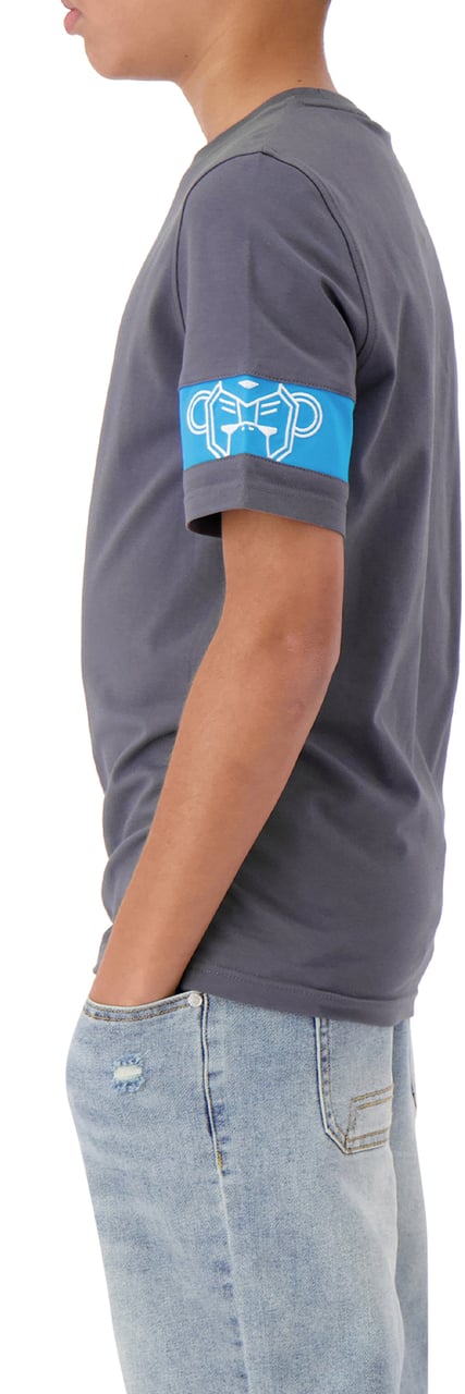 Black Bananas Jr. Commander T-shirt Grijs