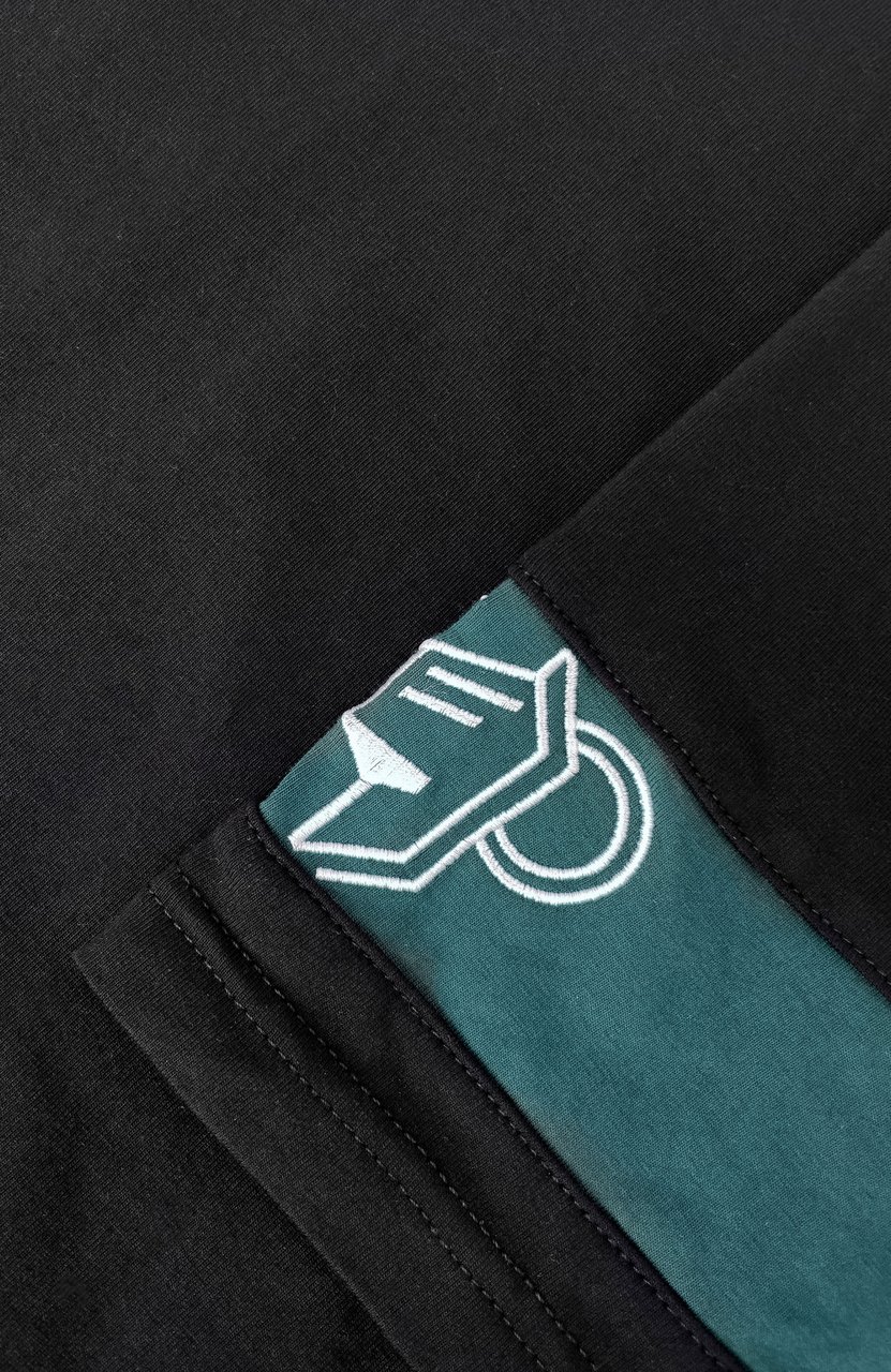 Black Bananas Jr. Commander T-shirt Zwart