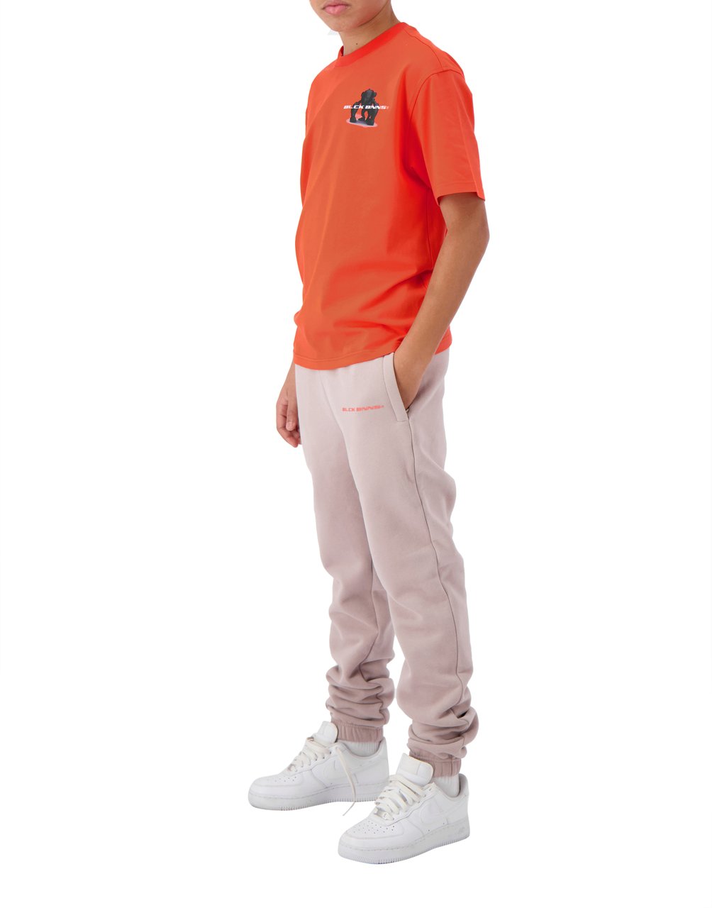 Black Bananas Jr. 3d Convoy T-shirt Oranje