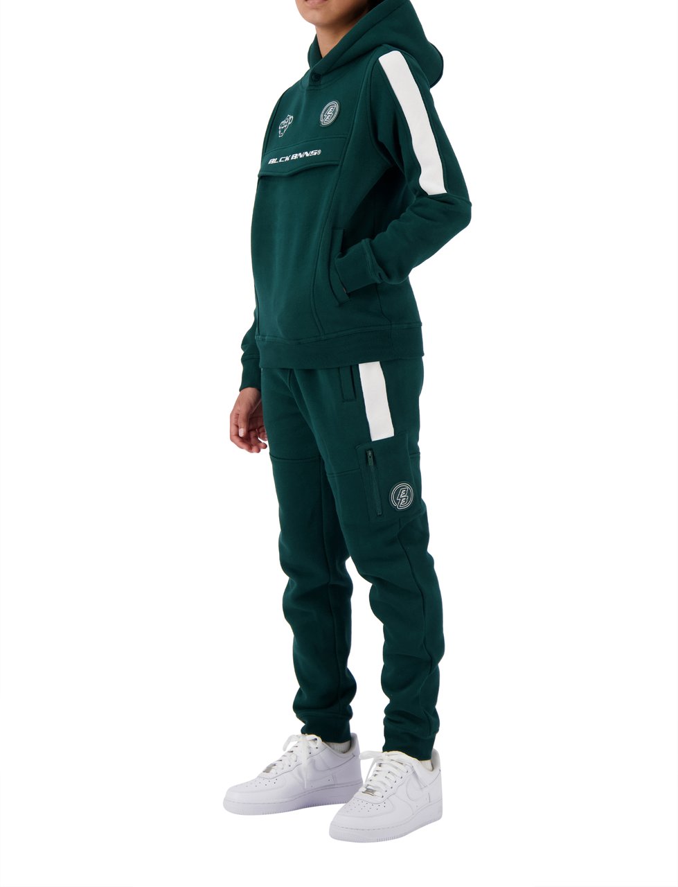 Black Bananas Jr. Stripe Sweatpants Groen
