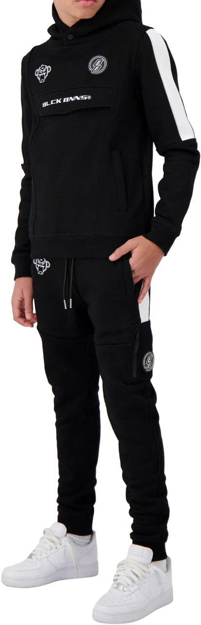 Black Bananas Jr. Stripe Sweatpants Zwart