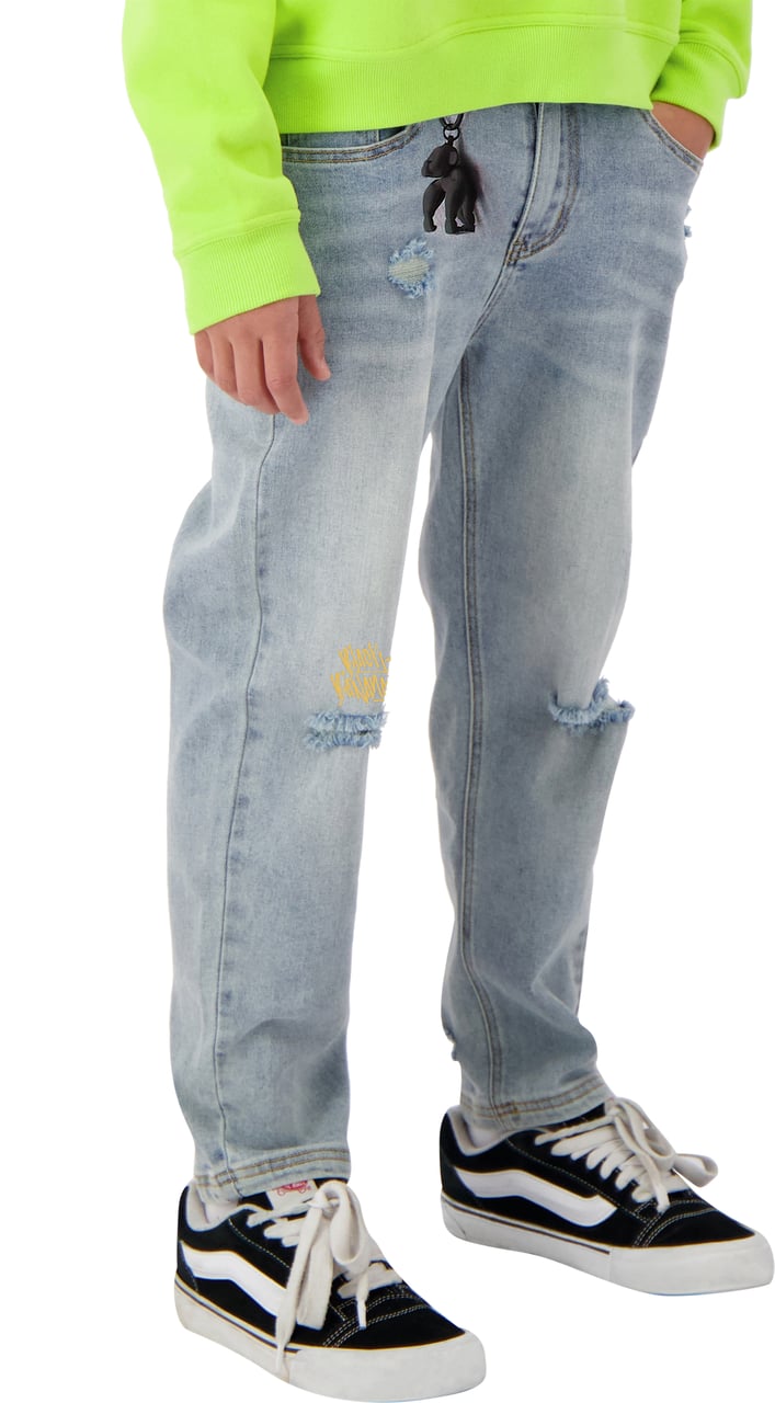 Black Bananas Jr. Graffiti 3d Denim Blauw