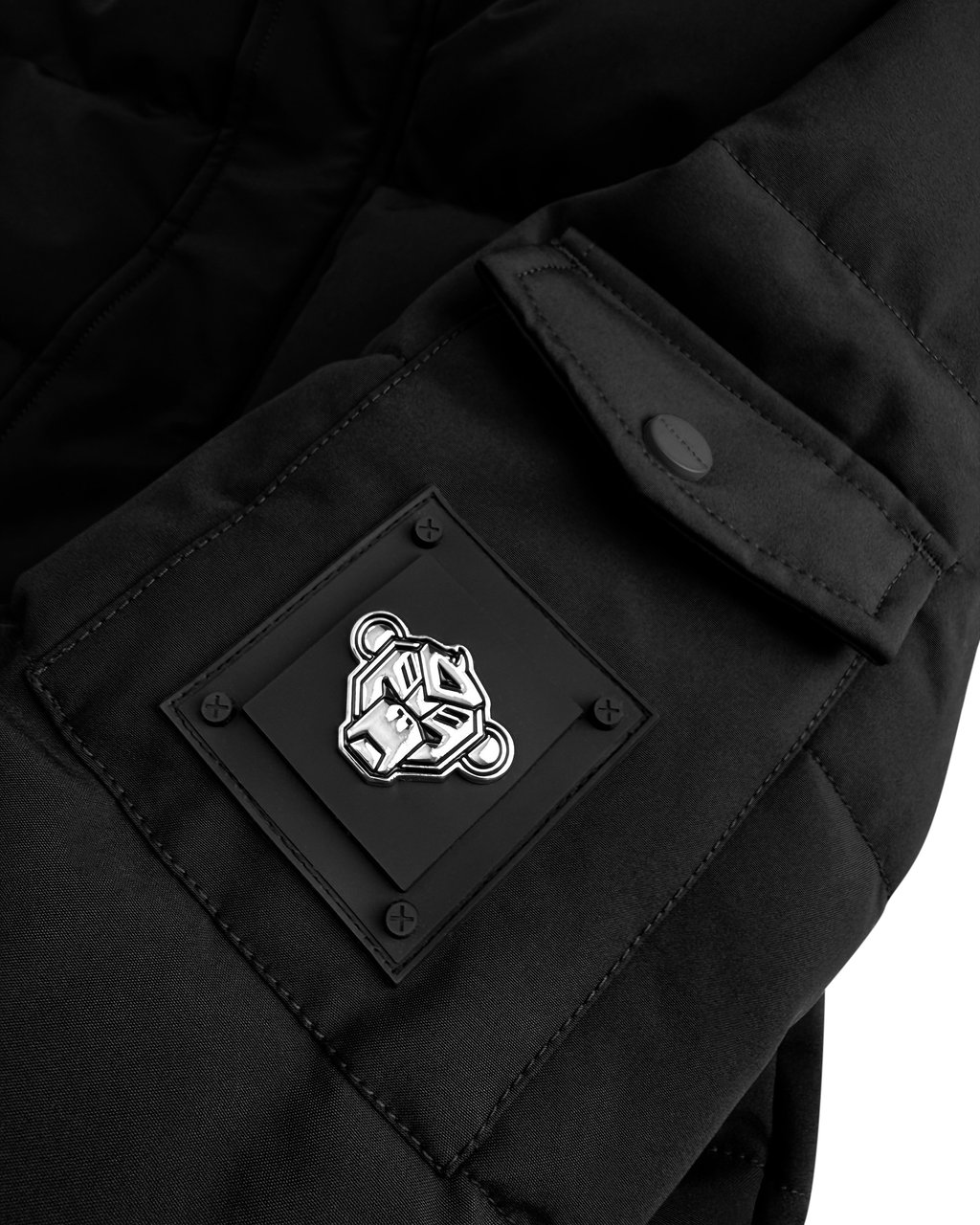 Black Bananas Kids Plate Jacket Zwart