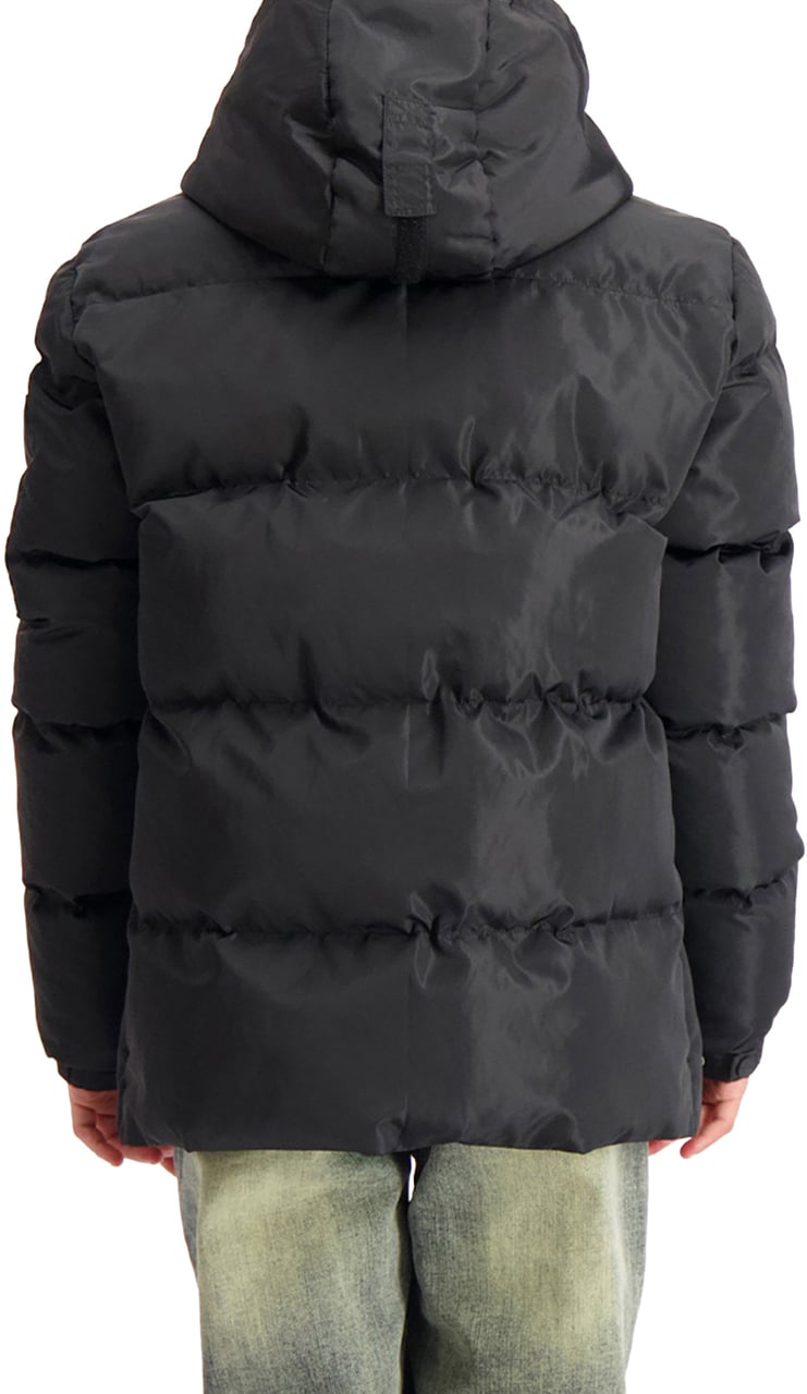 Black Bananas Kids Convoy Puffer Jacket Zwart