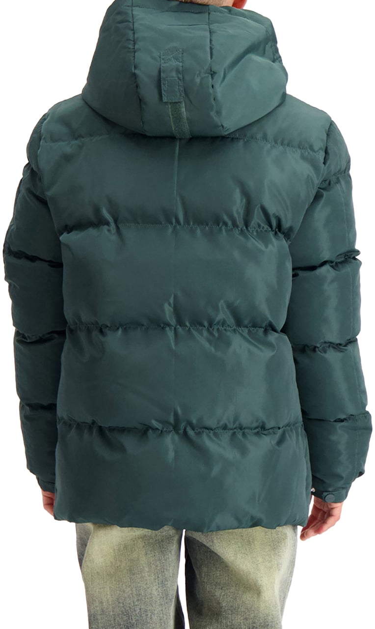 Black Bananas Kids Convoy Puffer Jacket Groen
