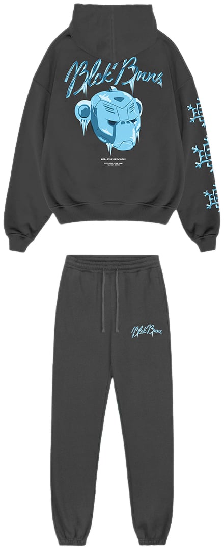 Black Bananas Kids Freeze Sweatsuit Grijs
